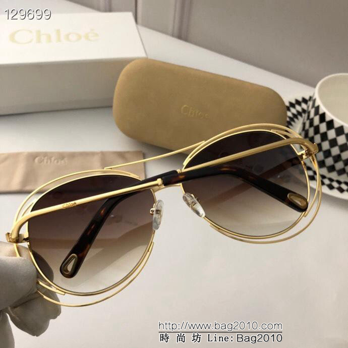 CHLOE克洛伊 CE134S 時髦復古大框設計 時尚太陽鏡 男女神必備單品   lly1573